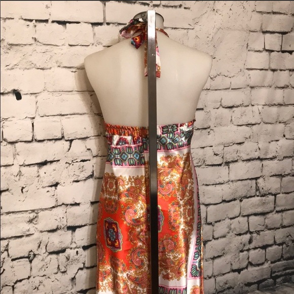 BoHo Satin Dress - Picture 7 of 7